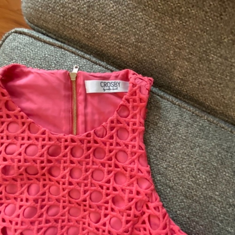 CROSBY BY MOLLIE BURCH EYELET TANK /